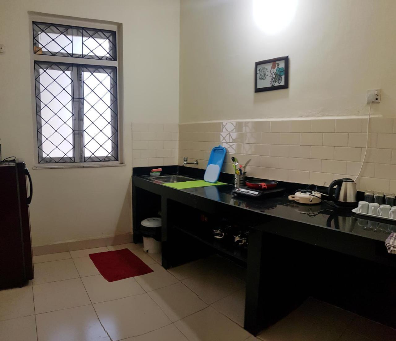 1 bedroom spacious apartment in Calangute Buitenkant foto